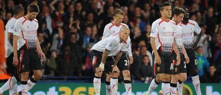 Liverpool aproape ca a pierdut titlul remizand cu Crystal Palace